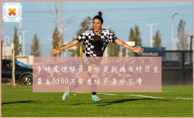 多特蒙德球员身价更新施洛特贝克最高5500万多名球员身价下滑